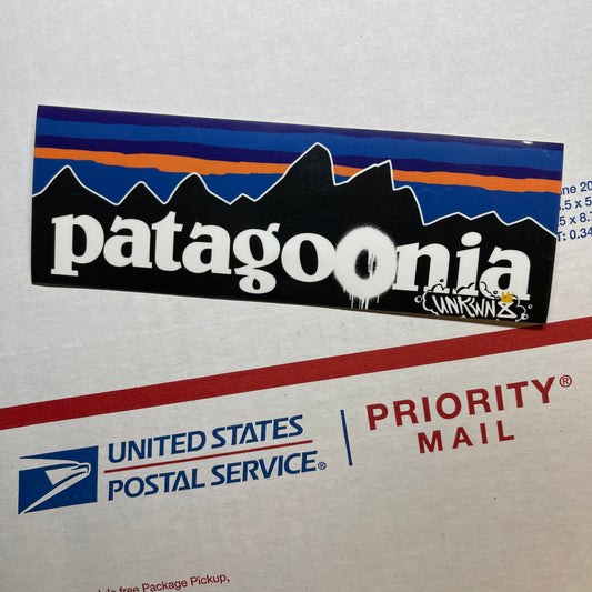 PataGoonia Sticker OG Blue