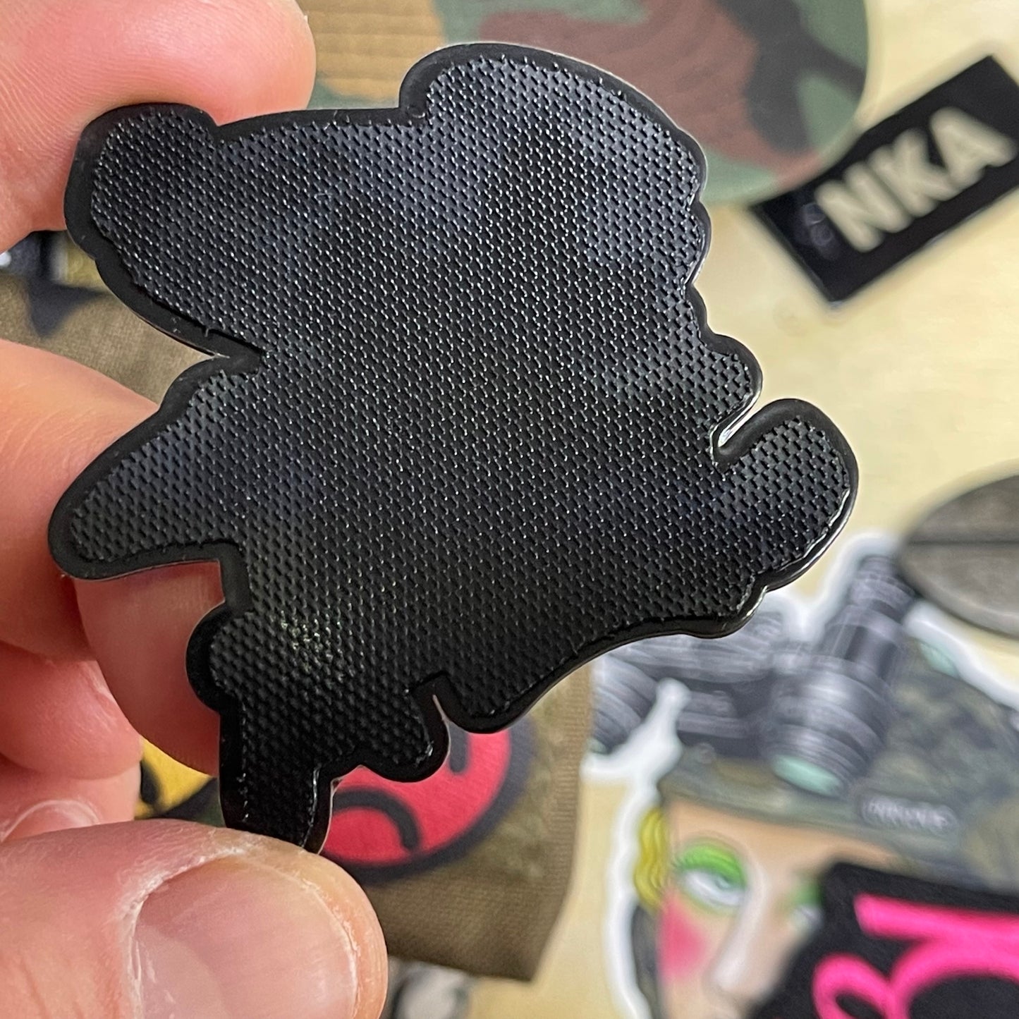 Hood Shit PVC Patch